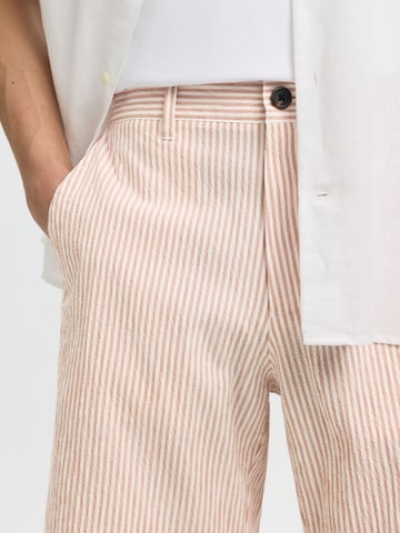 SELECTED Regular Pants 'SLHKarl' in Pink