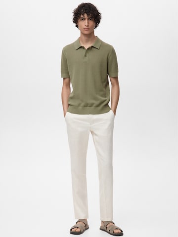 MANGO MAN Shirt in Green