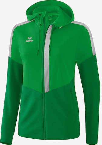 ERIMA Athletic Jacket in Green: front