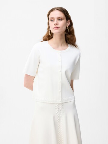 adl Knit Cardigan in Beige