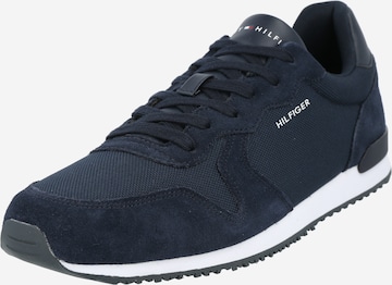 TOMMY HILFIGER - Zapatillas deportivas bajas en azul: frente