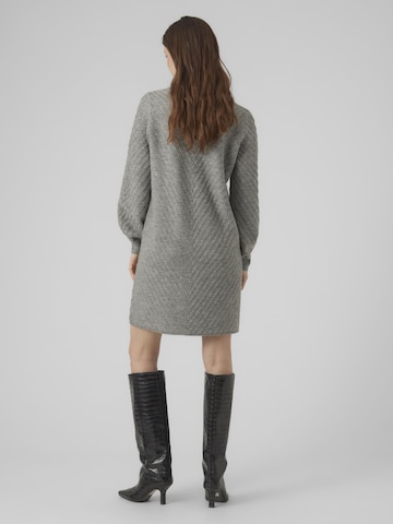 VERO MODA Knitted dress in Grey