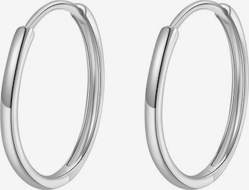 Boucles d'oreilles 'Flare M' Dear Me en argent : devant