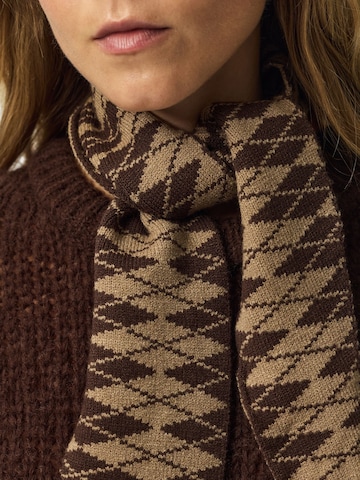 PIECES Scarf 'KOMMA ' in Beige