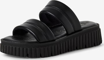 TamarisNatikače s potpeticom - crna boja: prednji dio