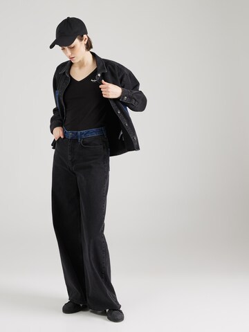 Tricou 'CORINE' de la Pepe Jeans pe negru
