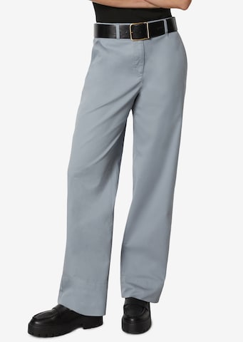 Marc O'Polo Loosefit Broek 'Lande' in Blauw: voorkant