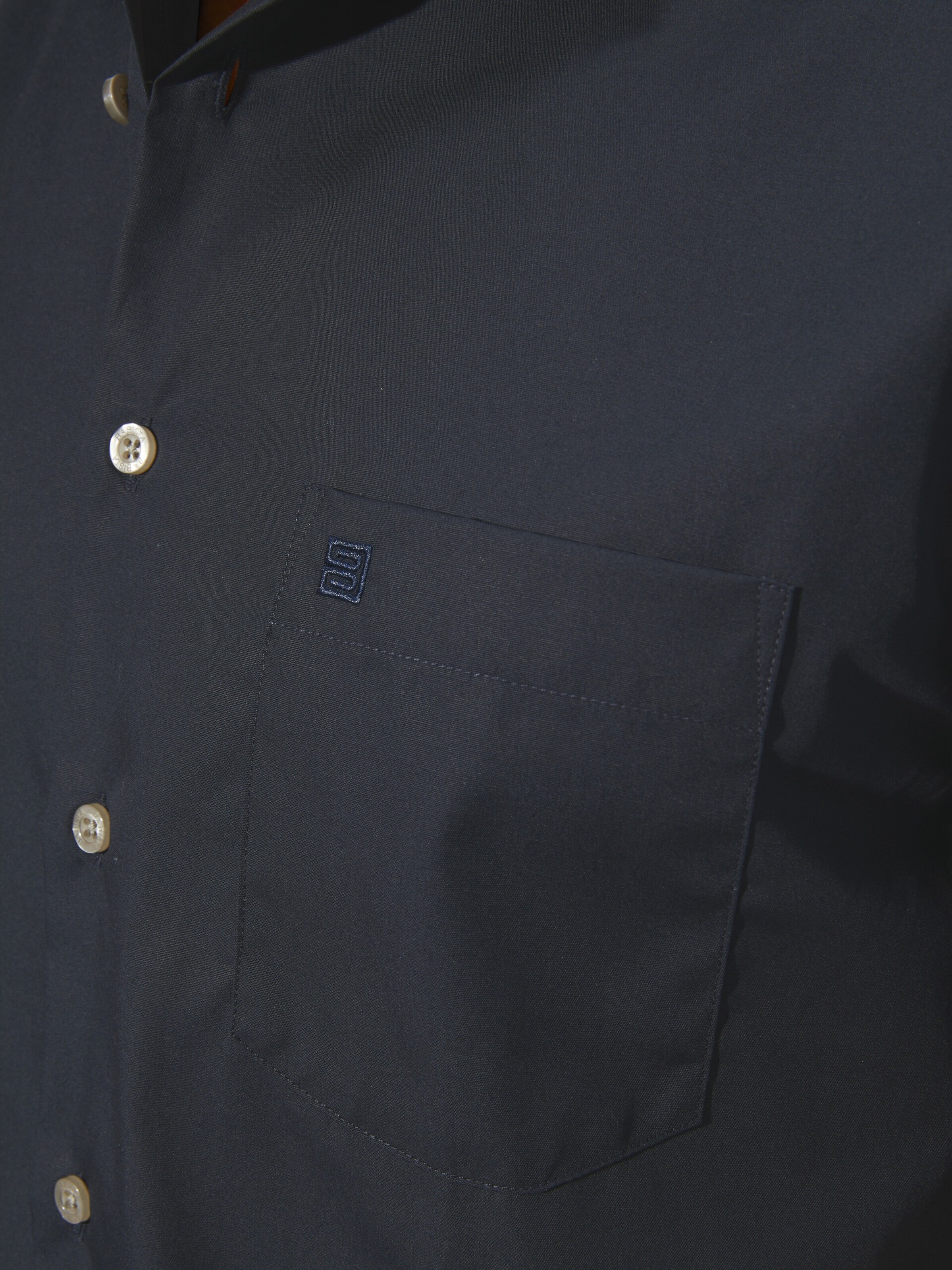 BABISTA Regular fit Button Up Shirt 'Evaristo' in Black