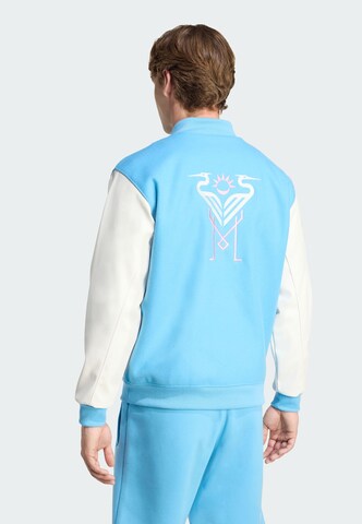Veste mi-saison 'Inter Miami CF' ADIDAS ORIGINALS en bleu : devant
