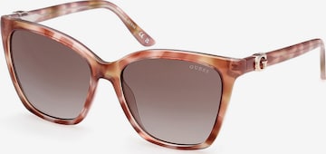 GUESS Sonnenbrille in Braun: Vorderseite