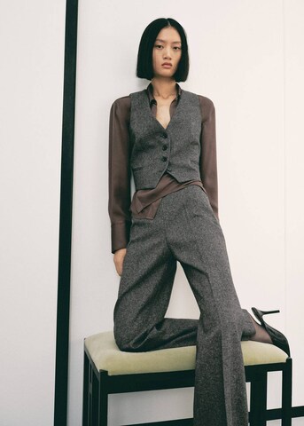 MANGO Vest 'Piper' in Grey