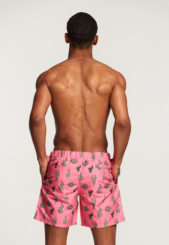 Shorts de bain 'Cacti' Shiwi en rose