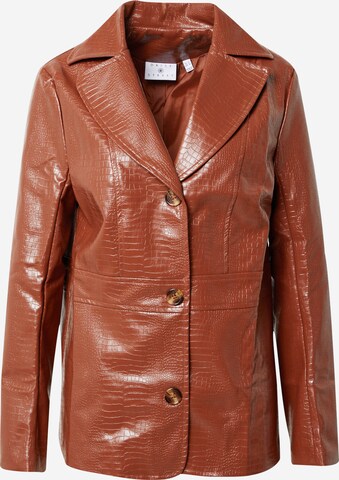 Daisy Street Blazer in Brown: front