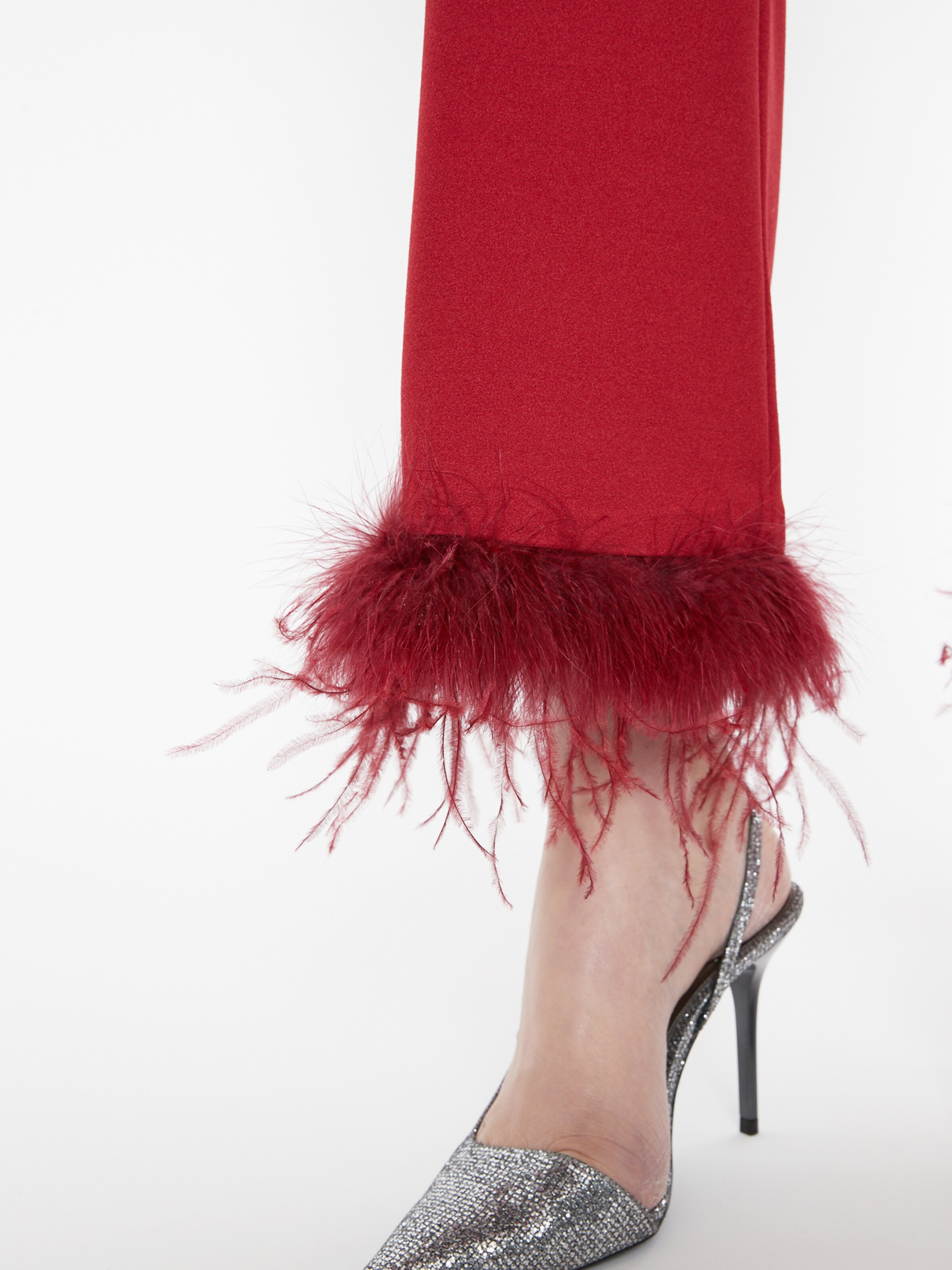 Ana Alcazar Regular Broek in Rood