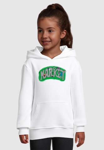 MARKET Sweatshirt 'City Streets' in Weiß: Vorderseite