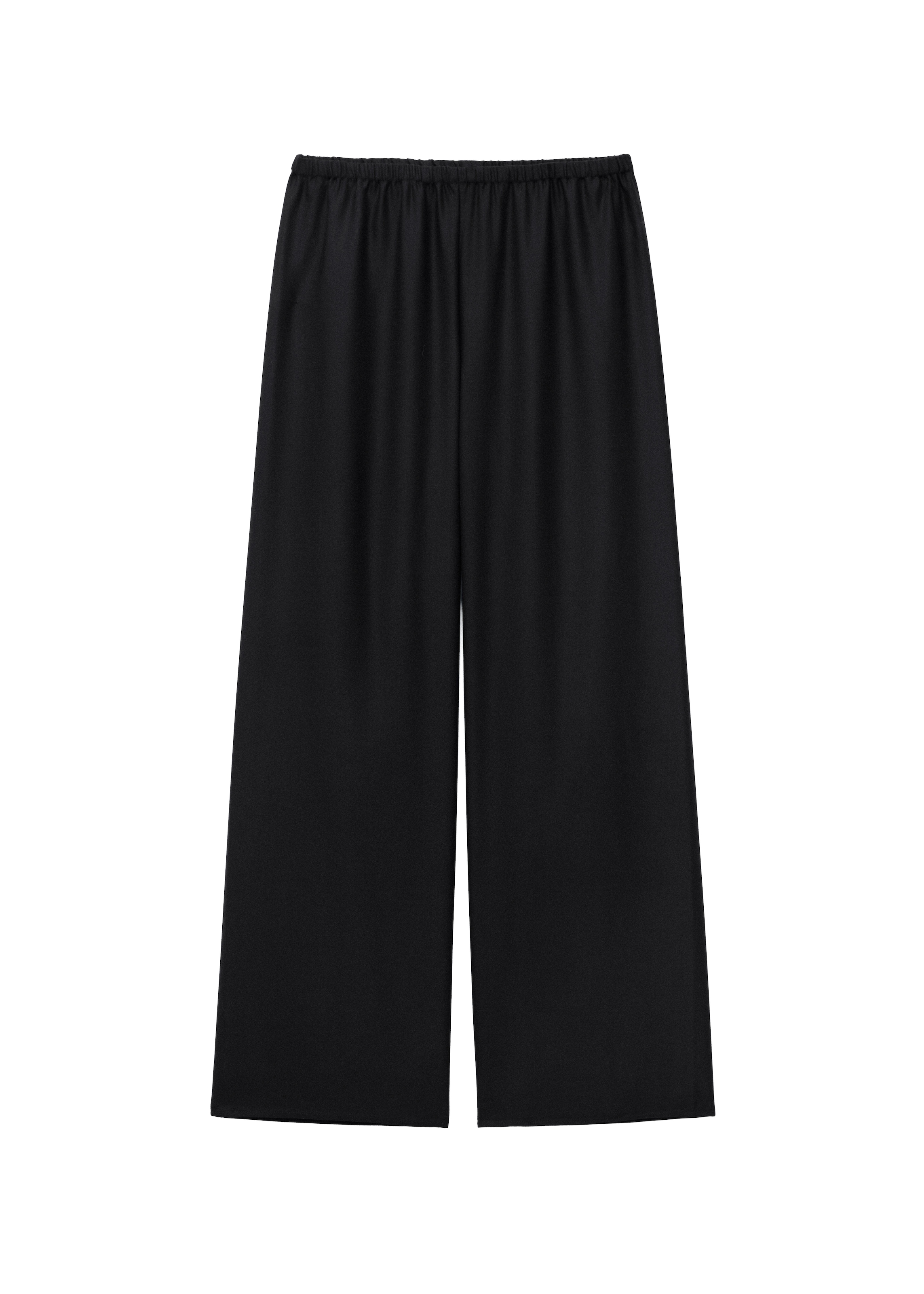 & Other Stories Wide leg Trousers in Black: front