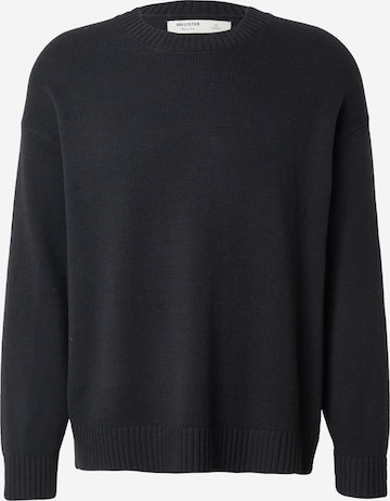 HOLLISTERPulover - crna boja: prednji dio