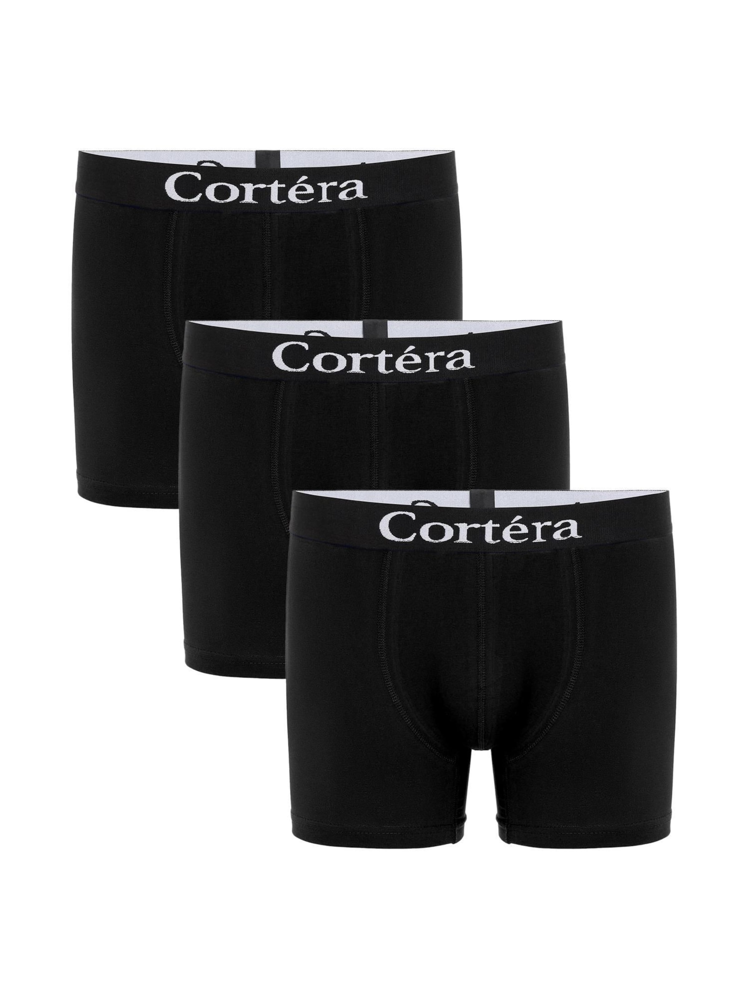 Cortera Boxershorts 'Jules' i svart: framsida