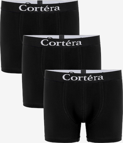 Boxer trumpikės 'Jules' iš Cortera, spalva – juoda / balta, Prekių apžvalga