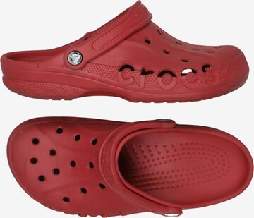Crocs Sandalen 41,5 in Rot: Vorderseite