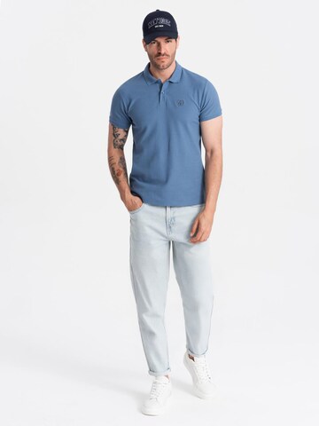 Ombre - Camiseta en azul