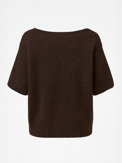 Nudyess Oversized Sweater 'Como' in Dark brown, Item view