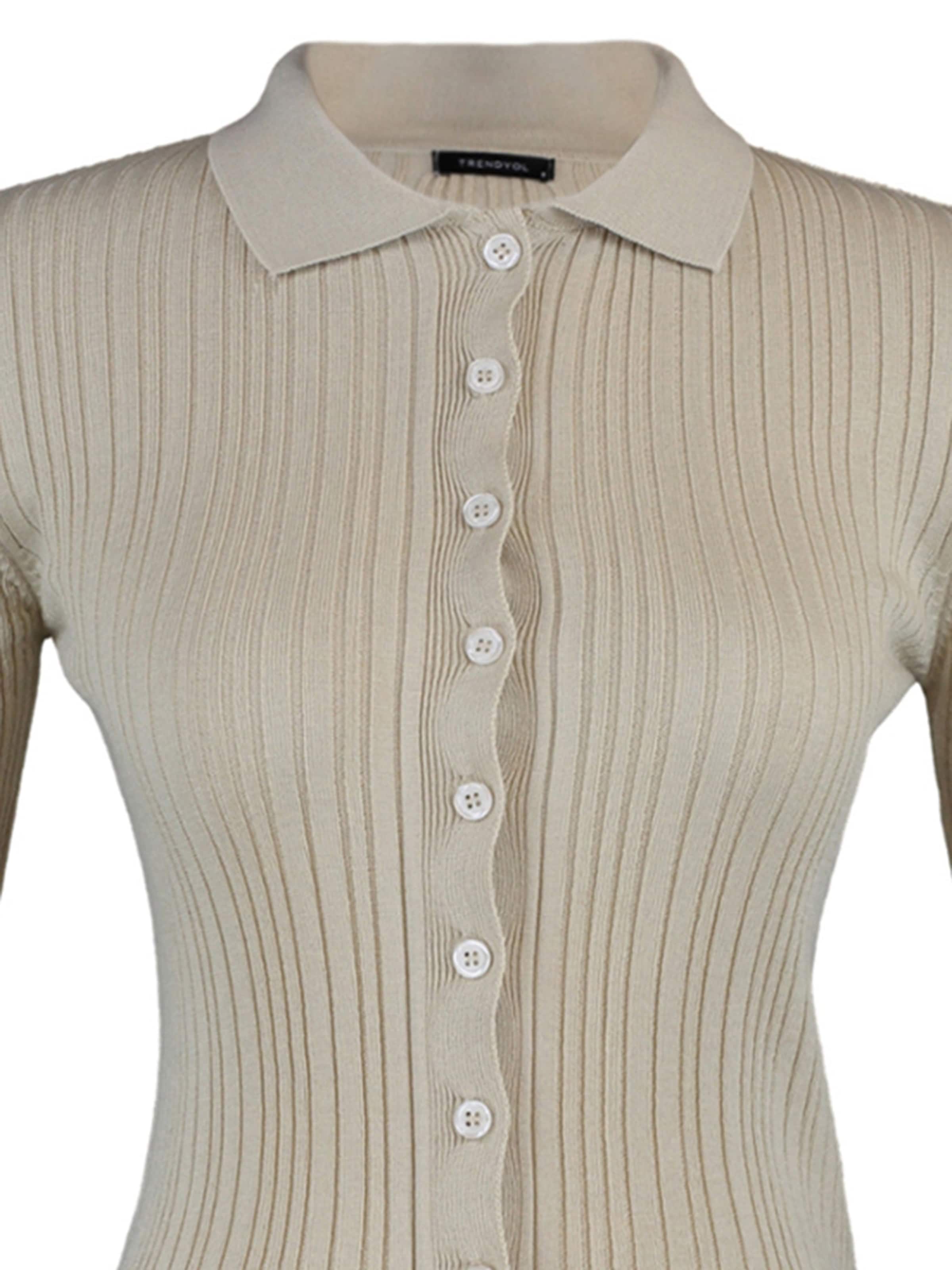 Trendyol Knit cardigan in Beige