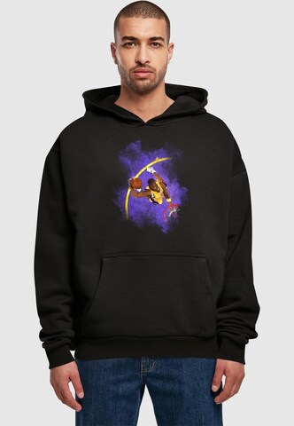 Sweat-shirt MT Upscale en noir : devant