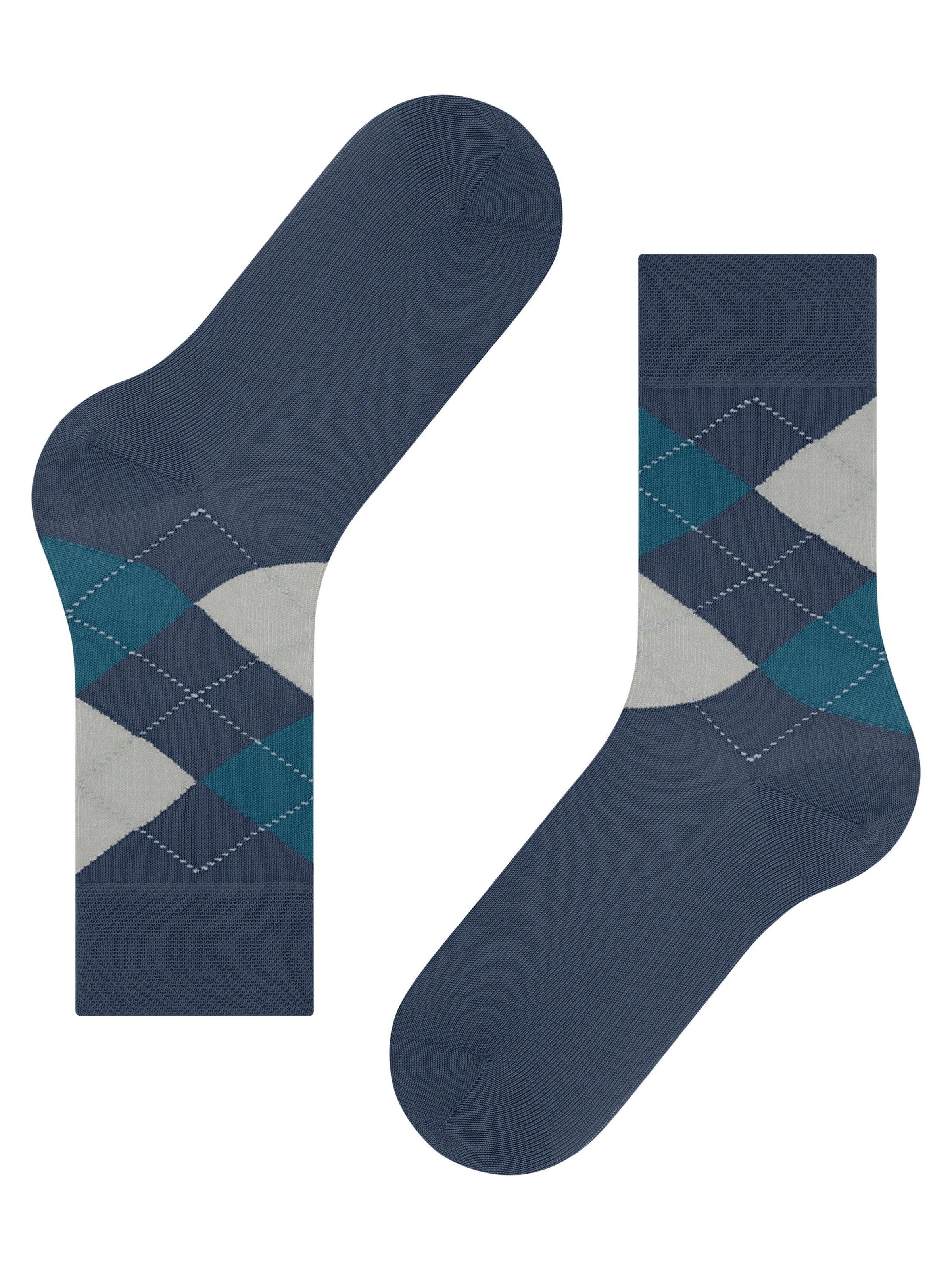 FALKE Socken 'Sensitive Argyle'‌‌‌‌‌ in Blau