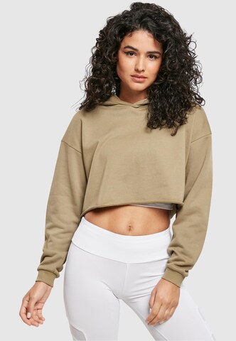 Urban Classics Sweatshirt in Green: front