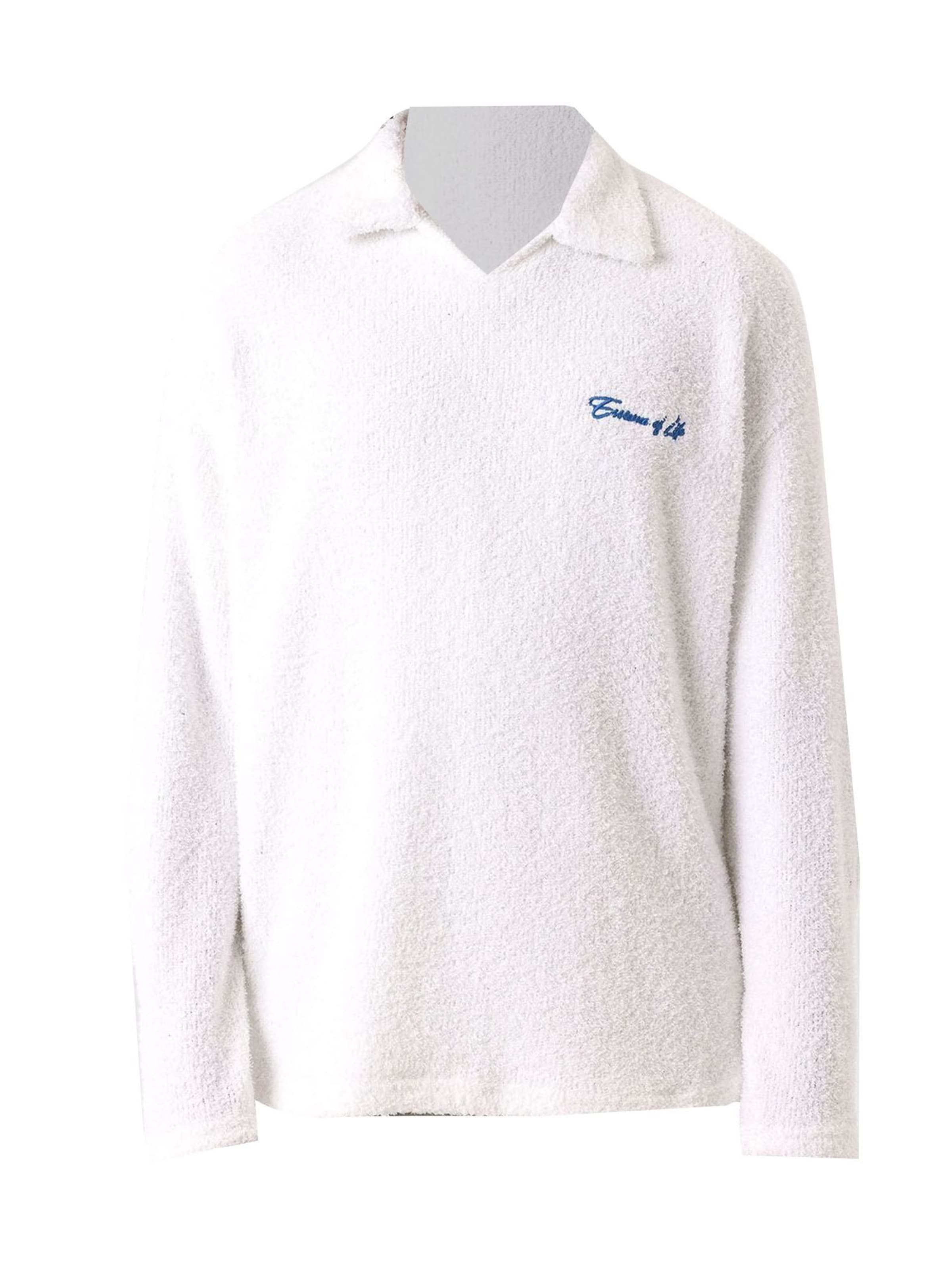 Dandalo Svetr – bílá: přední strana