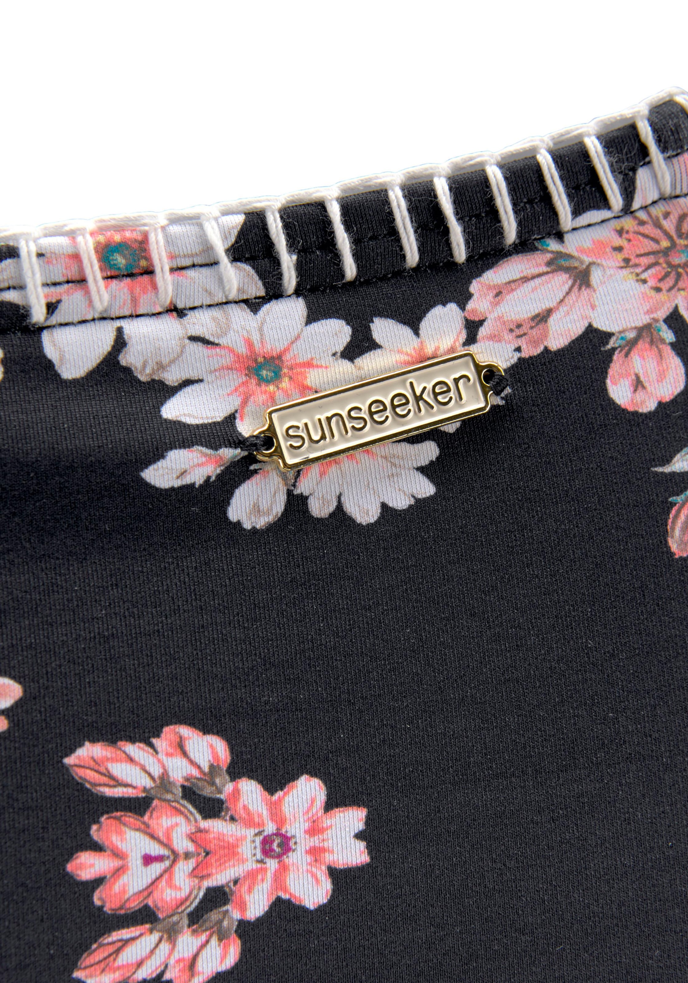 SUNSEEKER Bikini bottom 'Ditsy' in Black
