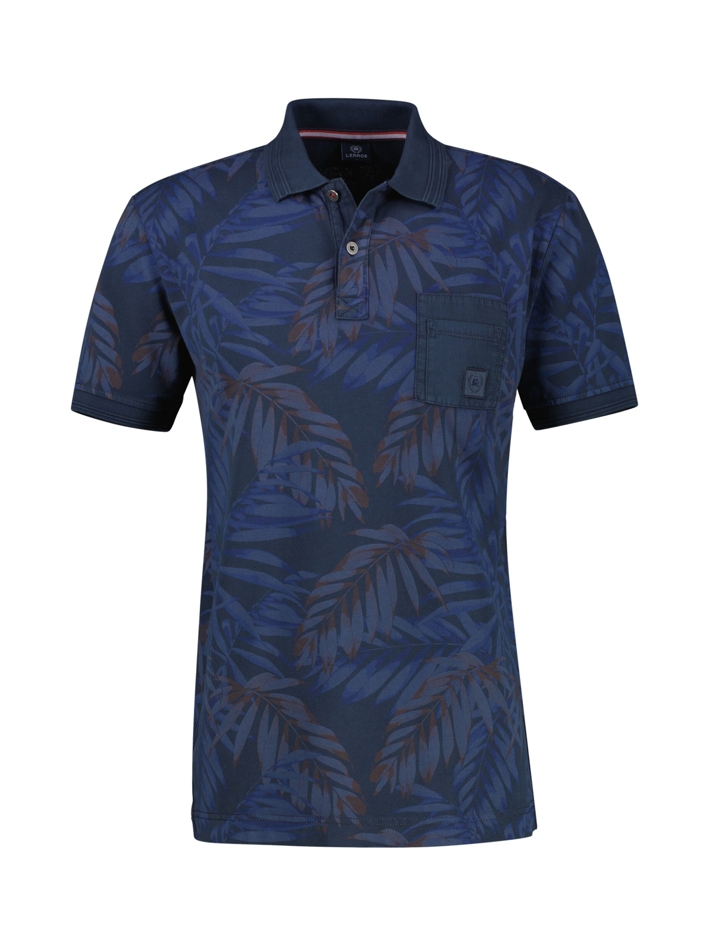 LERROS Shirt in Blau: Vorderseite