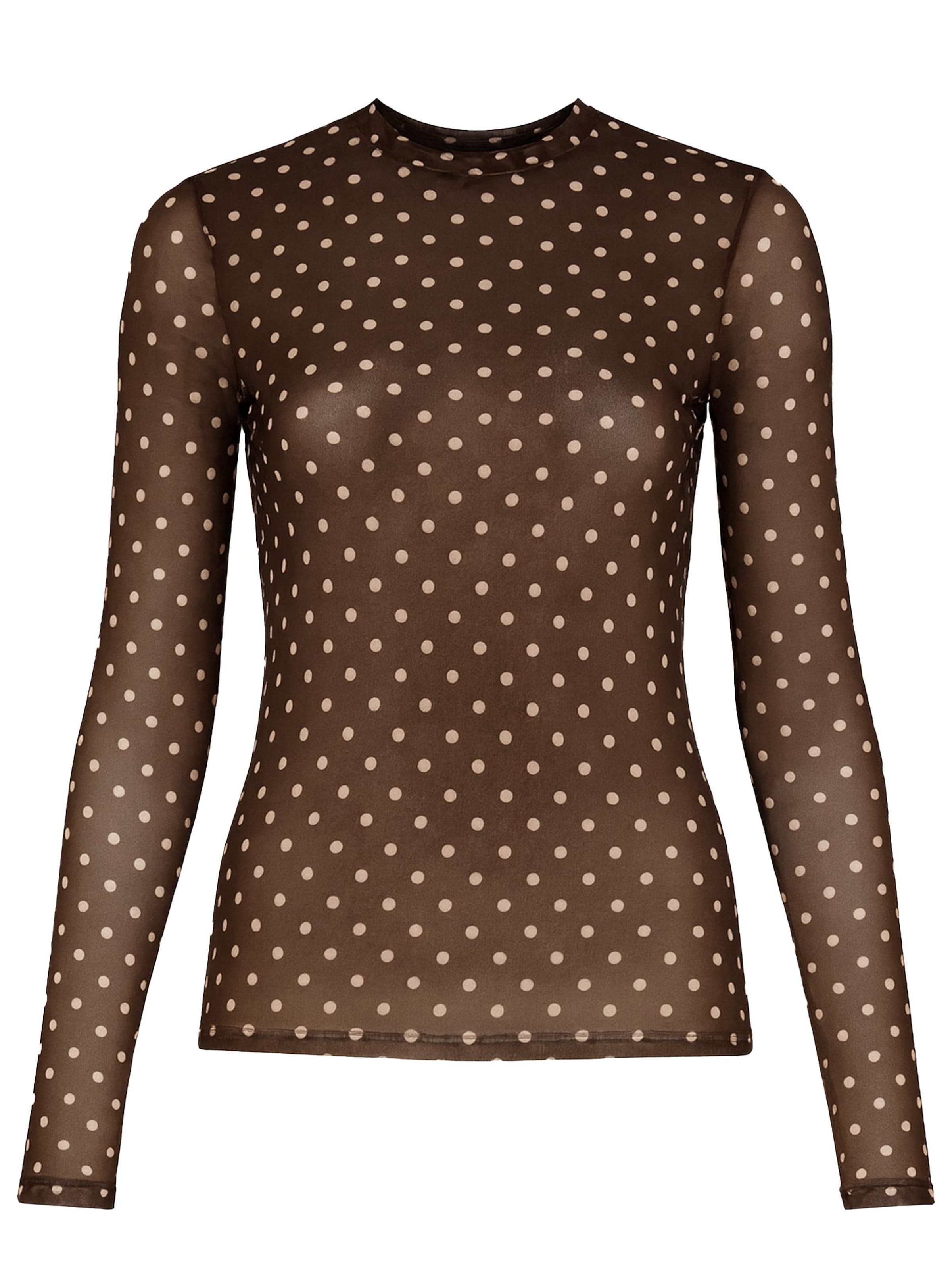 SASSYCLASSY Shirt in Brown: front