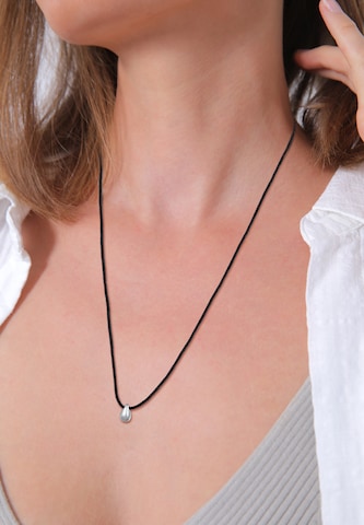 ELLI PREMIUM Necklace in Black: front