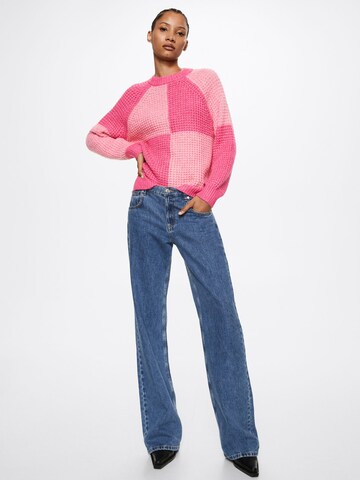 MANGO Sweater 'Cleob' in Pink