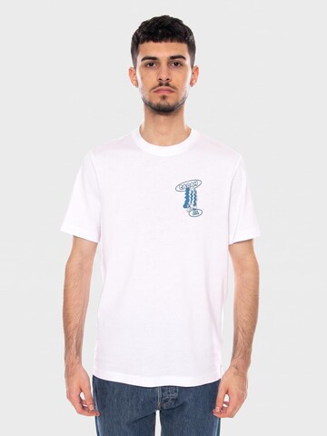 T-Shirt 'TRISTAN' FARAH en blanc