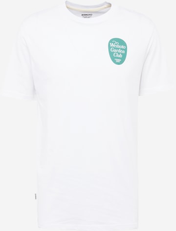 T-Shirt 'Garden Club' Wemoto en blanc : devant