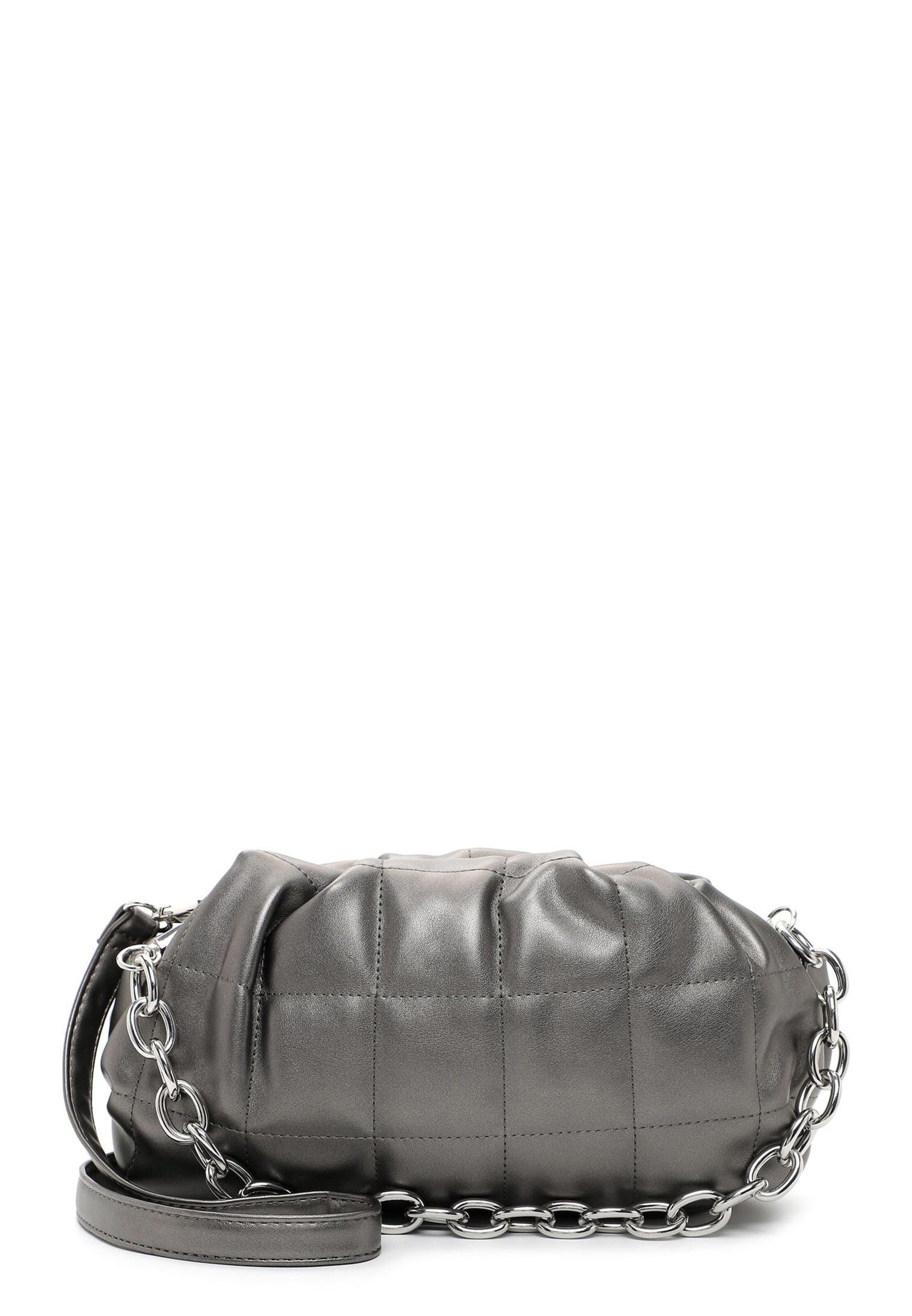 Emily & Noah Schoudertas 'Nellie' in Zilver: voorkant