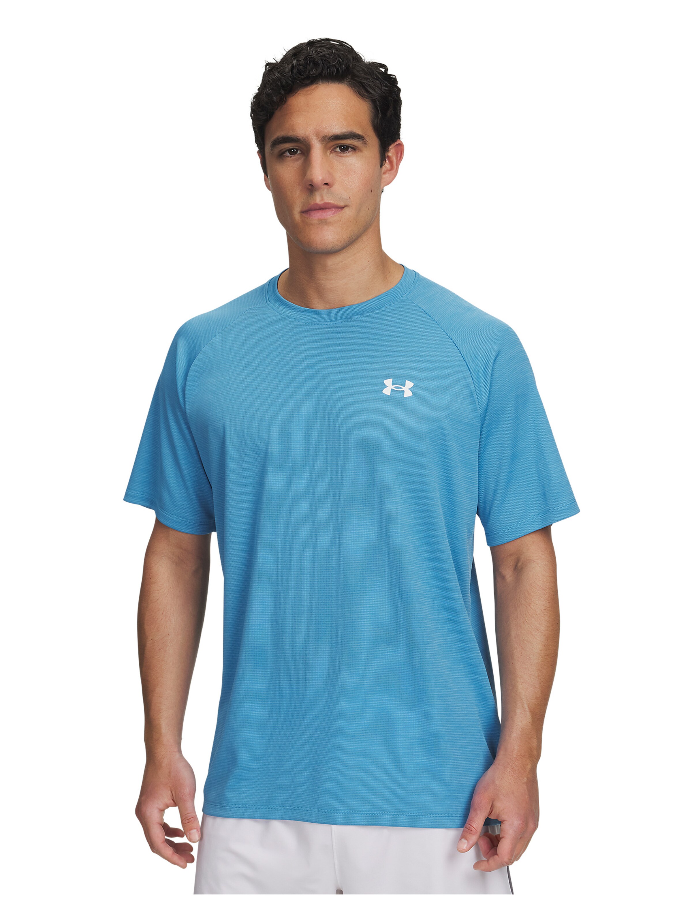 UNDER ARMOUR Functioneel shirt in Blauw: voorkant