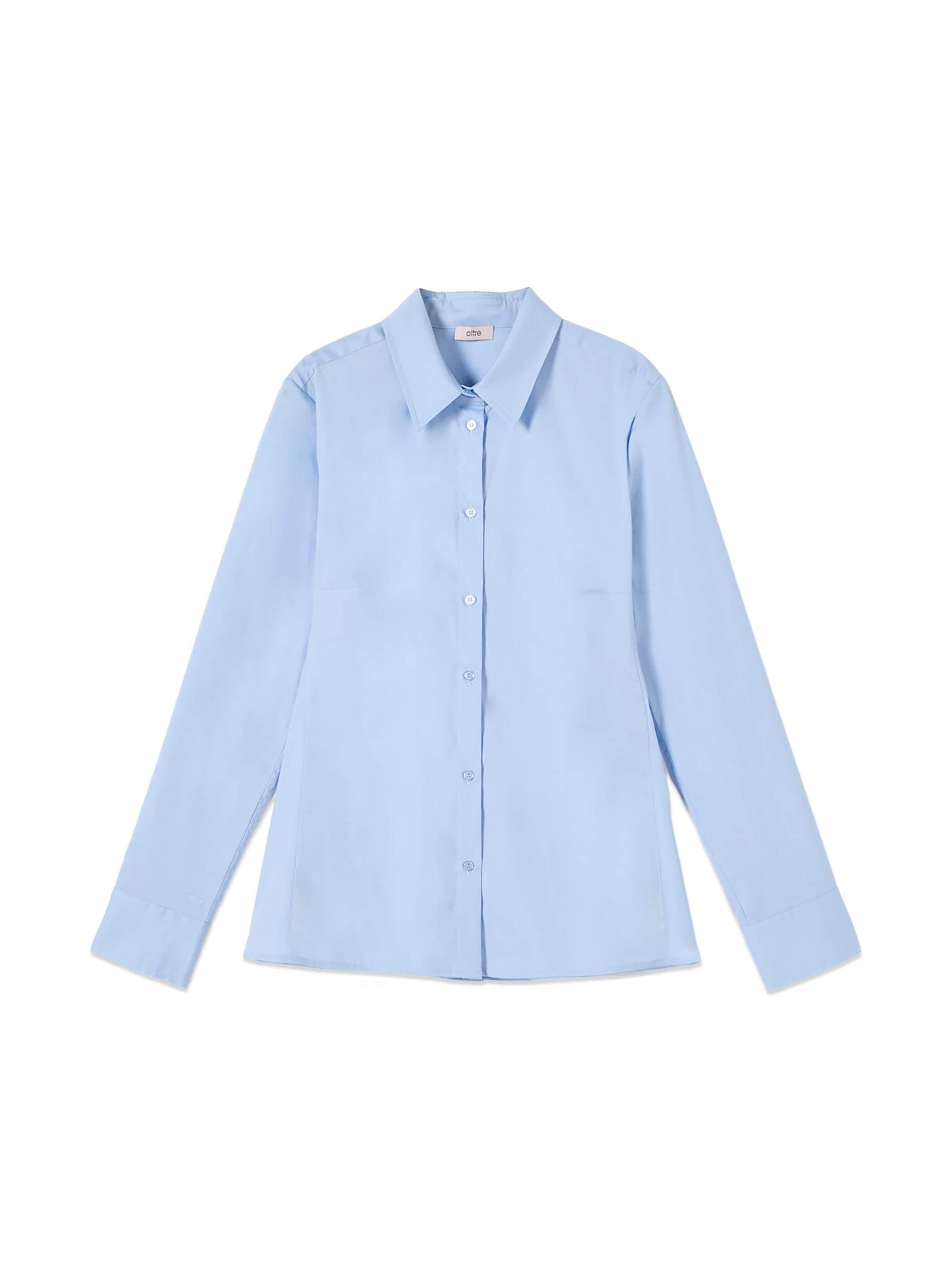 oltre - Blusa en azul: frente