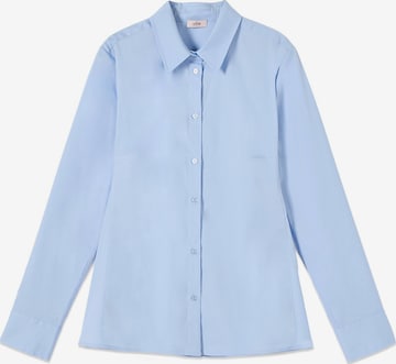 oltre - Blusa en azul: frente