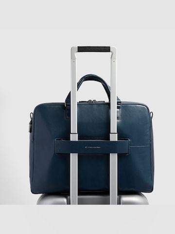 Sac d’ordinateur portable Piquadro en bleu