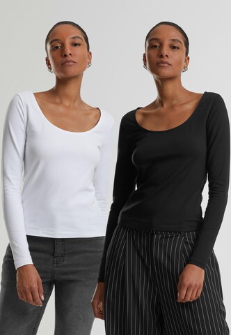 Urban Classics Shirt in Schwarz