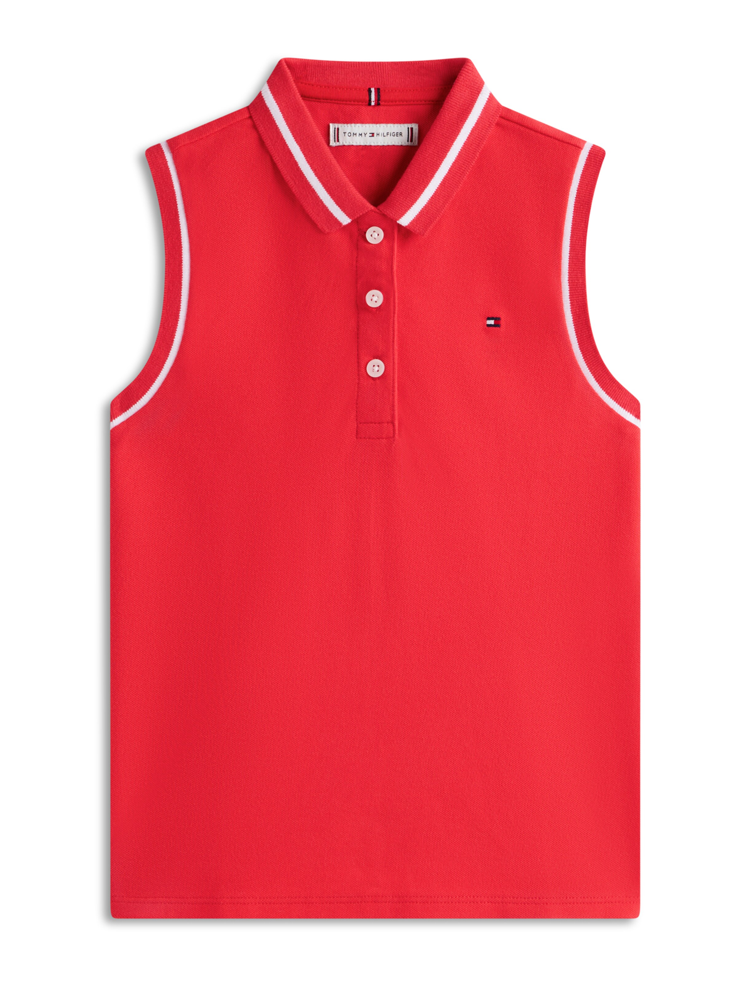 TOMMY HILFIGER Toppi 'CLASSIC' värissä punainen: etupuoli