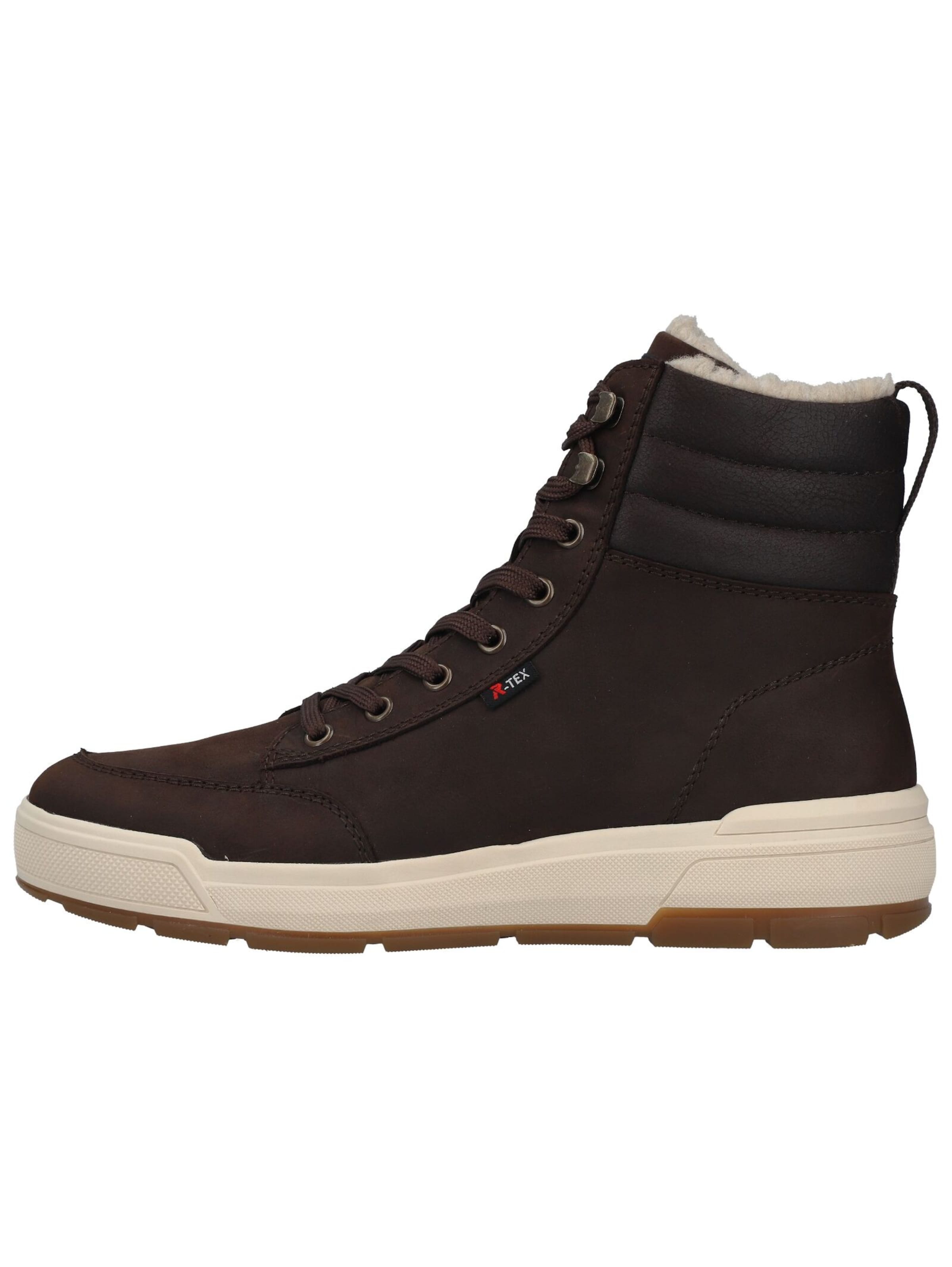Rieker Lace-Up Boots in Brown