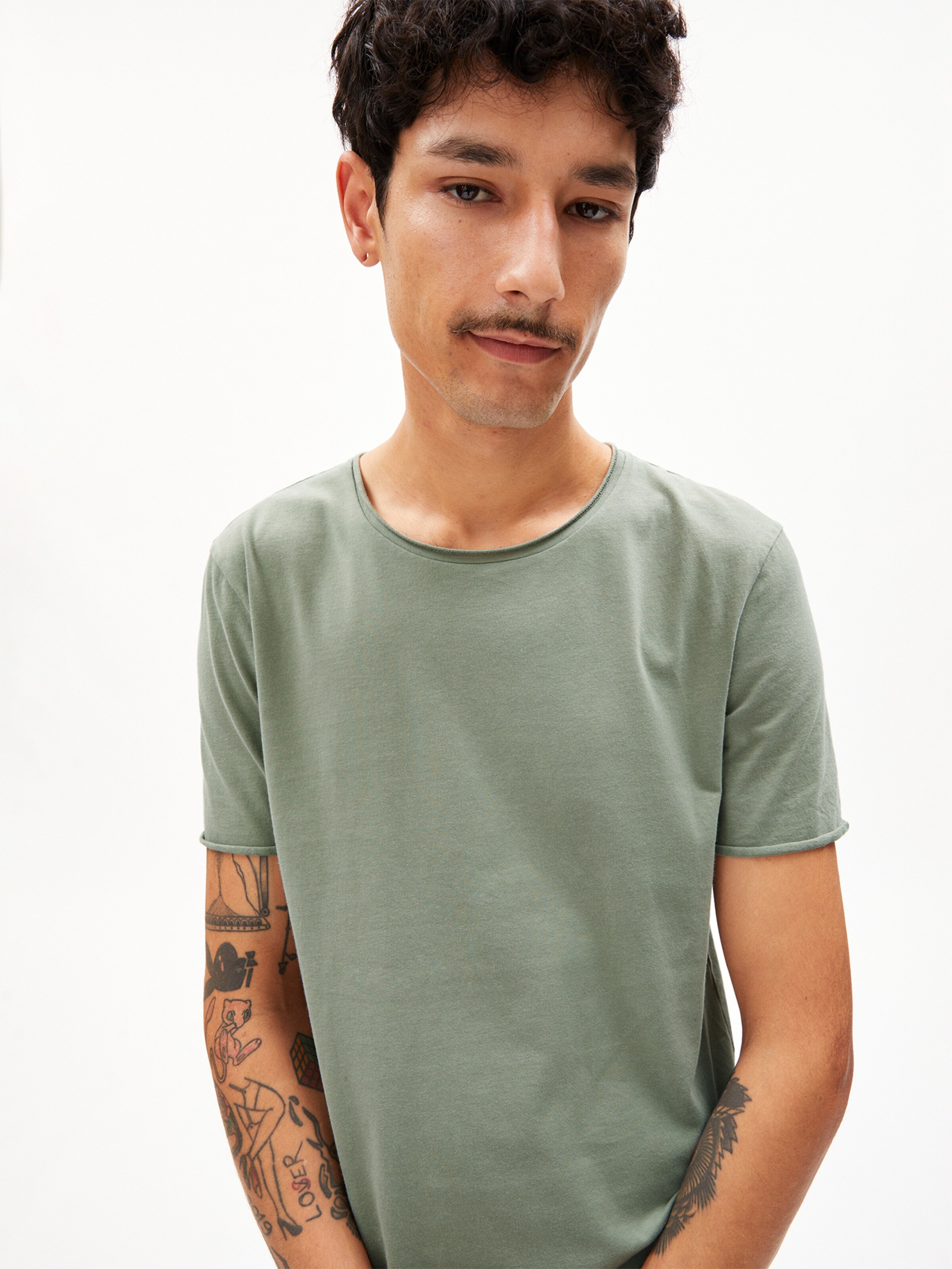 ARMEDANGELS Shirt in Grey: front
