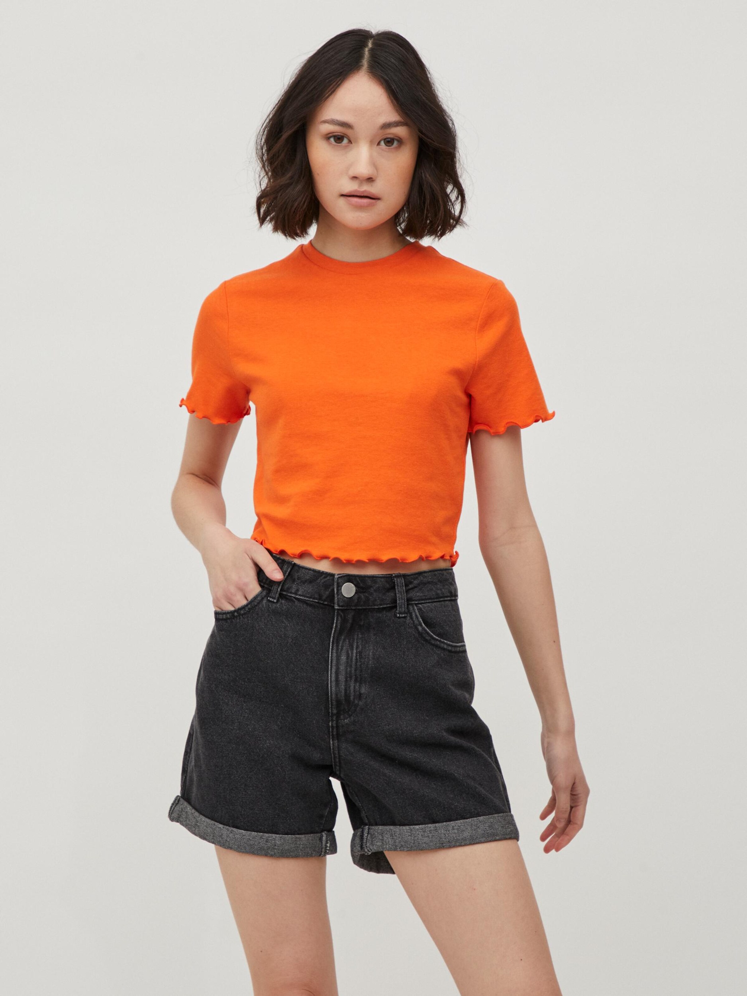 Frauen Shirts & Tops VILA Shirt in Orange - XQ01843 Frauen Shirts & Tops VILA Shirt in Orange - XQ01843