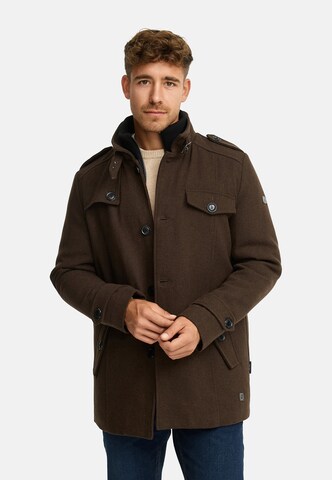 Manteau mi-saison 'Brandon' INDICODE JEANS en marron