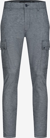 Coupe slim Pantalon cargo 'Safi' INDICODE JEANS en bleu : devant